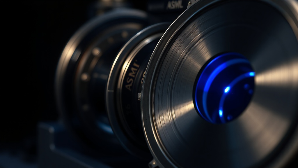 ASML's extreme ultraviolet lithography mirror assembly — the precision-engineered optical heart of the world's most advanced semiconductor manufacturing system.